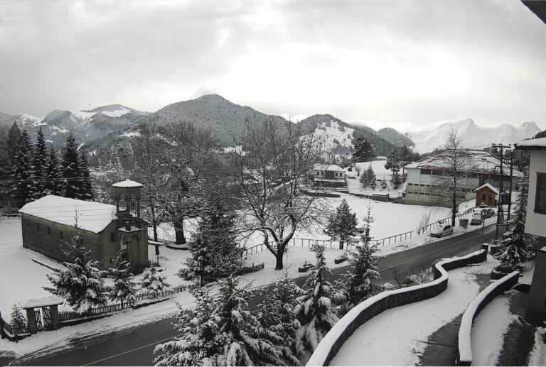 Χωρίς σοβαρά προβλήματα από την κακοκαιρία στα ορεινά της Ηπείρου