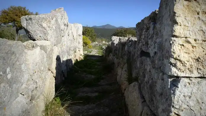 Δυμόκαστρο ή Ελινόκαστρο στην Πέρδικα Θεσπρωτίας (Βίντεο)