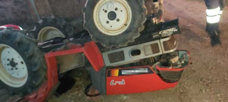 71χρονος οδηγός τρακτέρ σκοτώθηκε όταν τοίχος αποθήκης τον καταπλάκωσε
