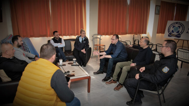 Με την Ένωσης Αστυνομικών Υπαλλήλων Άρτας συναντήθηκε ο υποψήφιος βουλευτής Ν.Δ. Άρτας, Ντίνος Παπαδημητρίου