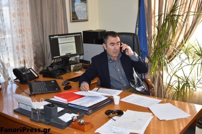 Νίκος Ζαχαριάς Δήμαρχος Πάργας: κάθε παρέμβασή μας έχει στόχο την αειφόρο ανάπτυξη του δήμου.