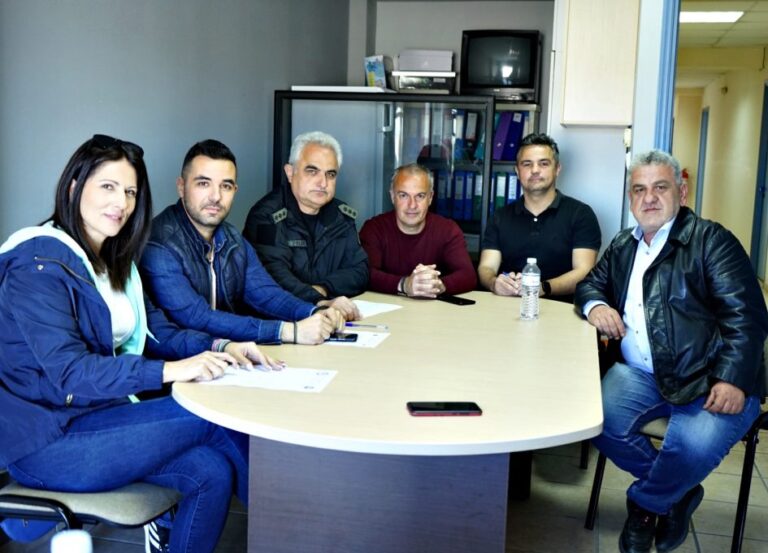 Την Αστυνομική Διεύθυνση Πρέβεζας επισκέφθηκε ο Υποψήφιος Βουλευτής του Νομού Πρέβεζας με το ΠΑΣΟΚ, Γιώργος Δημητρίου