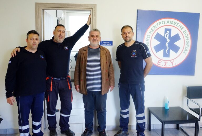 Το ΕΚΑΒ στην Πρέβεζα και τον Μεσοπόταμο επισκέφθηκε ο Υποψήφιος Βουλευτής Πρέβεζας του ΠΑΣΟΚ Γιώργος Δημητρίου