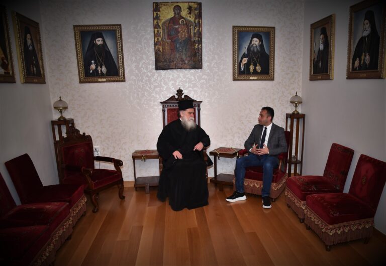 Τον Σεβασμιότατο Μητροπολίτη Άρτης κ. Καλλίνικο επισκέφτηκε ο υποψήφιος βουλευτής της Νέας Δημοκρατίας Ντίνος Παπαδημητρίου
