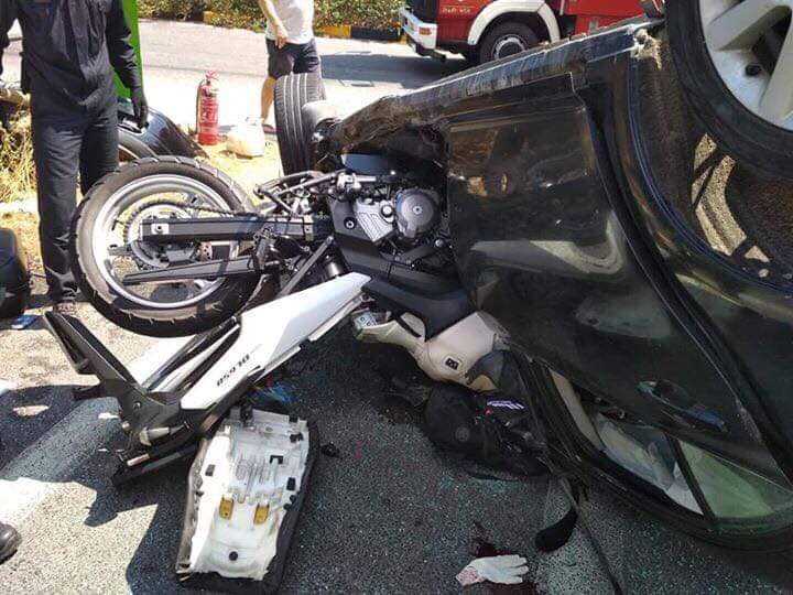 Σοκαριστικό τροχαίο: Έχασε τον έλεγχο του οχήματός, χτύπησε οδηγό μοτοσικλέτας και τον σκότωσε