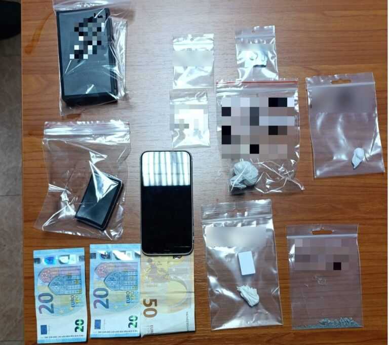 Συνελήφθησαν 3 άτομα στα Ιωάννινα για εμπόριο και διακίνηση ναρκωτικών χαπιών, κοκαΐνη, ηρωίνη, και ακατέργαστη κάνναβη