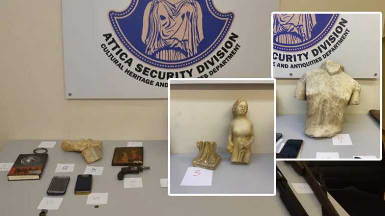 Νόμισμα του «Πάνα» πρόδωσε τους αρχαιοκάπηλους – Το σπάνιο χρυσό νόμισμα και ο κορμός Κούρου αξίας 20.000.000 δολαρίων