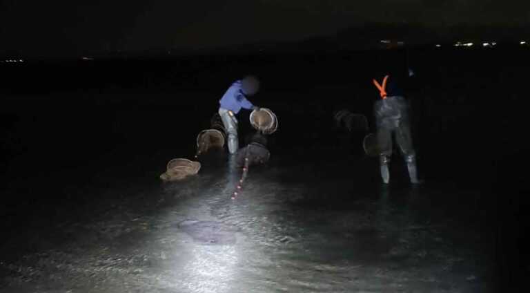 Αποτελεσματική επέμβαση κατά της παράνομης αλιείας στον Αμβρακικό Κόλπο – Εντοπίστηκαν 20 παράνομα αυτοσχέδια κυκλικά κλουβιά – νταούλια