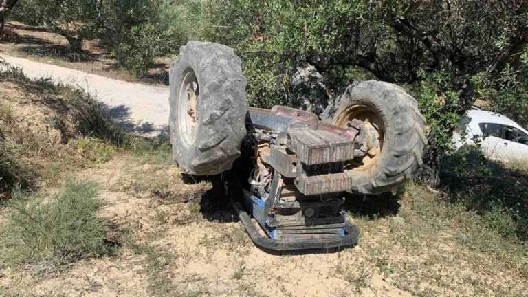 Σκοτώθηκε 88χρονος όταν τον καταπλάκωσε το τρακτέρ που οδηγούσε
