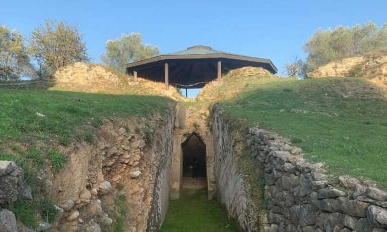 Απίστευτη κλοπή: Ρομά έκλεψαν χαλκό από μυκηναϊκό τάφο στην Αρχαία Πελλάνα