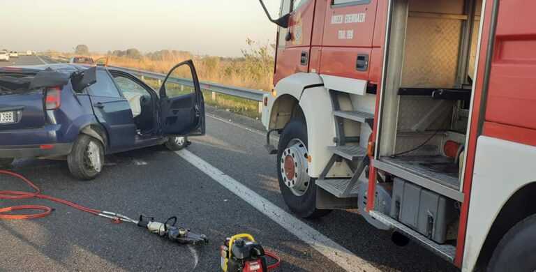 Εγνατία Οδό: Τροχαίο με 3 τραυματίες στο ρεύμα προς Θεσσαλονίκη