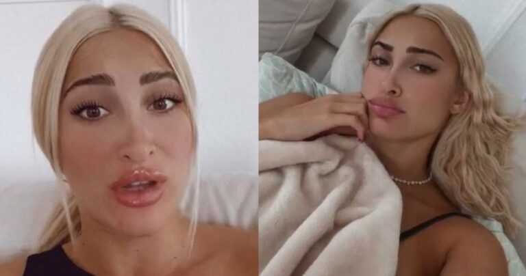 Η Ιωάννα Τούνη ενθουσιάζεται για την υπέροχη δωροεπιταγή που έλαβε από τις φίλες της για να βάλει υαλουρονικό στα χείλη