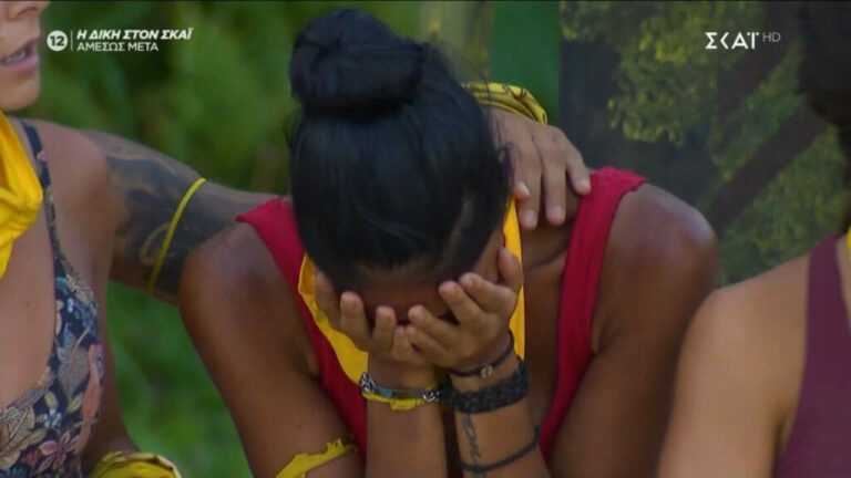 Συγκίνηση και δάκρυα στο Survivor: Ξέσπασε σε κλάματα η Παρασκευή Κερασιώτη
