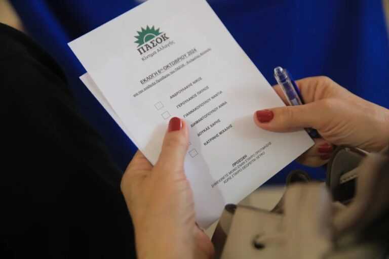 Πρωτιά του Χάρη Δούκα στις εκλογές του ΠΑΣΟΚ-ΚΙΝΑΛ: Κυριαρχία σε Άρτα, Ιωάννινα και Πρέβεζα