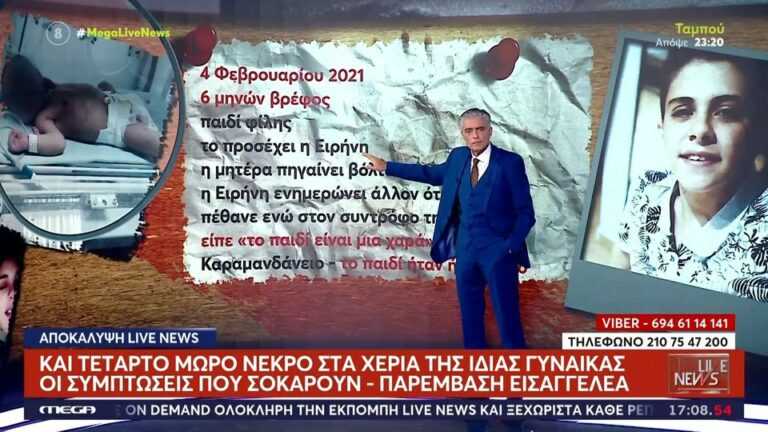 Θρίλερ στην Αμαλιάδα: Τέσσερα βρέφη νεκρά στα χέρια της ίδιας γυναίκας