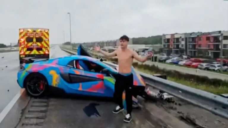 Σοκαριστικό ατύχημα: 20χρονος YouTuber διέλυσε McLaren 200.000 δολαρίων σε live streaming