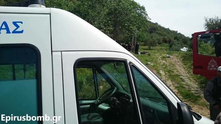 Μεγάλη Επιχείρηση της ΕΜΑΚ και Πυροσβεστικής για τη Διάσωση Άνδρα στο Αλωνάκι Πρέβεζας
