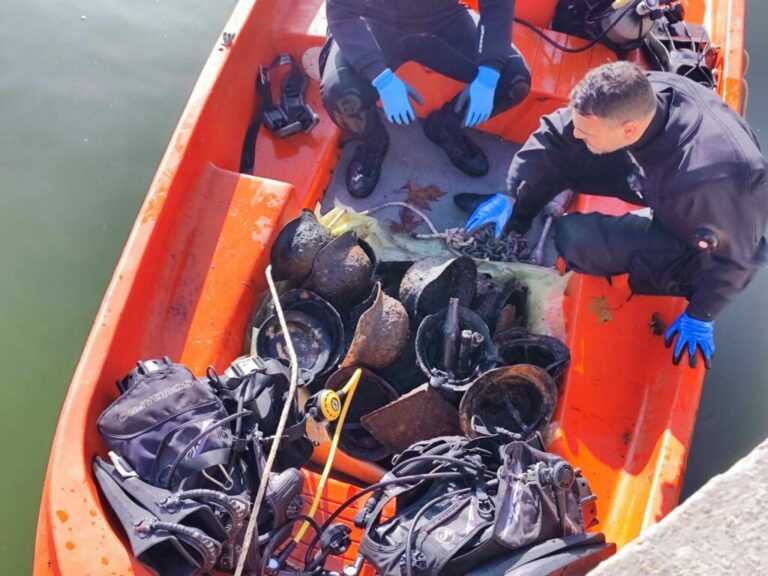 Ιωάννινα: Συγκλονιστικές Ανακαλύψεις στη Λίμνη Παμβώτιδα: Οβίδες, Γερμανικά Κράνη και Αρχαιολογικά Ευρήματα