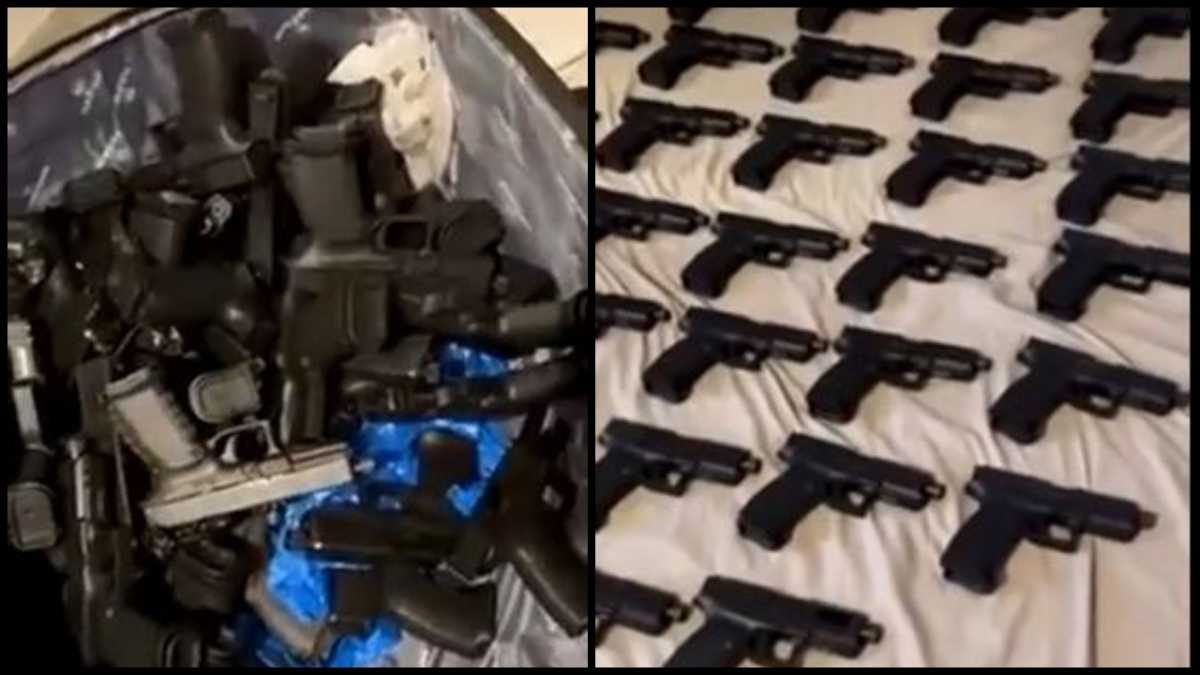 ΕΛ.ΑΣ.: 8 συλλήψεις και 49 κατασχέσεις όπλων σε επιχείρηση κατά της τουρκικής μαφίας