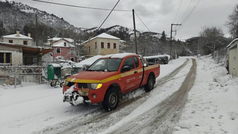 Σε ύφεση η κακοκαιρία στην Ήπειρο – Χαμηλές θερμοκρασίες έως -7 βαθμούς