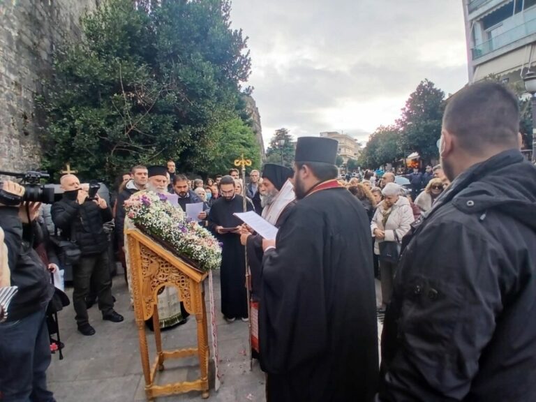 Τα Ιωάννινα γιορτάζουν τον Πολιούχο τους Νεομάρτυρα Αγίου Γεωργίου.