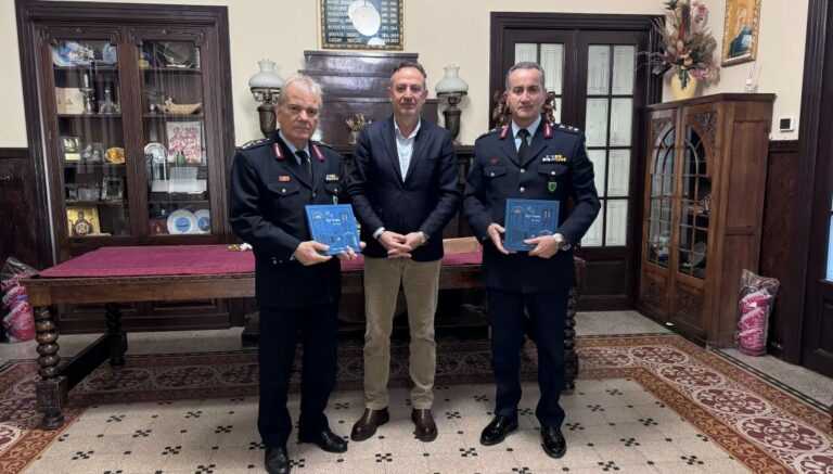 Ιωάννινα: Επίσκεψη του Γενικού Αστυνομικού Διευθυντή Ηπείρου και του Αστυνομικού Διευθυντή Ιωαννίνων στο Δημαρχείο