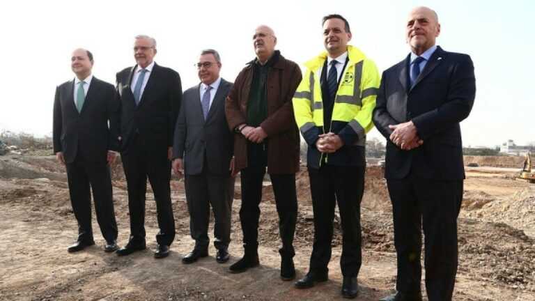 Ξεκίνησε η θεμελίωση του νέου γηπέδου του Παναθηναϊκού στον Βοτανικό.