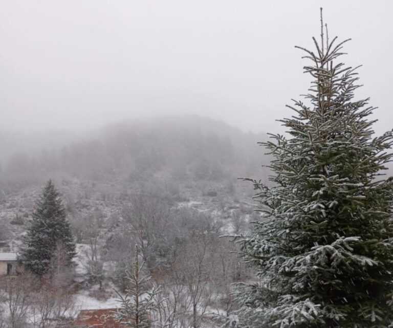 Άνοιξη… με άρωμα χειμώνα! Χιονοπτώσεις στα ορεινά της Ηπείρου