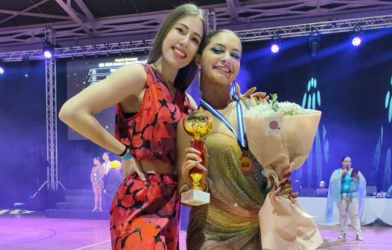 Η Αλίκη Τσούνη με χάλκινο μετάλλιο στο Παγκόσμιο Πρωτάθλημα Latin