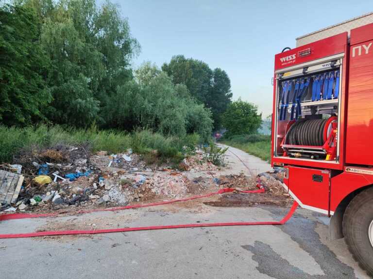 Ιωάννινα: Φωτιά δίπλα στο Πάρκο Κυκλοφοριακής Αγωγής