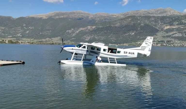 Ξεκινούν οι πτήσεις υδροπλάνων Ιωάννινα–Κέρκυρα από 16 Ιουνίου με τιμή εισιτηρίου 60 ευρώ