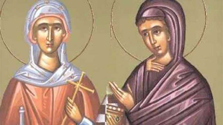 Εορτολόγιο 4 Ιουνίου – Η Εκκλησία μας τιμά την μνήμη των Αγίων Μάρθας και Μαρίας των αδελφών του Λαζάρου