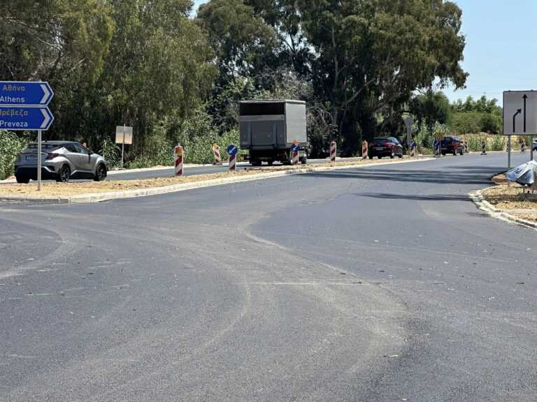 Πρέβεζα: Στην κυκλοφορία το τμήμα Ακρίβη-Μονολίθι