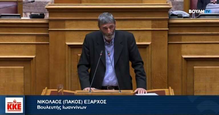 Στη Βουλή το αρδευτικό πρόβλημα της Λαψίστας – Ερώτηση από τον Νίκο Έξαρχο
