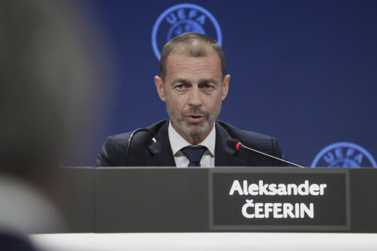 Δύο μέτρα και δύο σταθμά η UEFA για Ισραήλ και Ρωσία – Τσέφεριν: «Δεν είμαι υποστηρικτής του αποκλεισμού αθλητών»