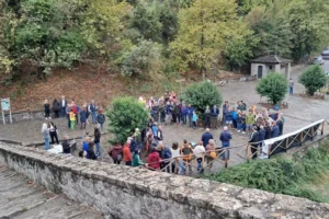 «Όχι» στα έργα στον Εθνικό Δρυμό – Συγκέντρωση στο πέτρινο γεφύρι Κόνιτσας 18 aoos diamartiria