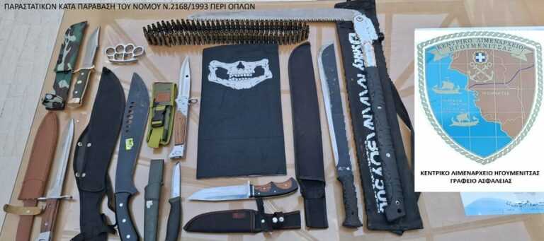 Σύλληψη 18χρονου από τη Μάλτα στο λιμάνι της Ηγουμενίτσας – Επιχείρησε να ταξιδέψει στην Ιταλία με συλλογή μαχαιριών