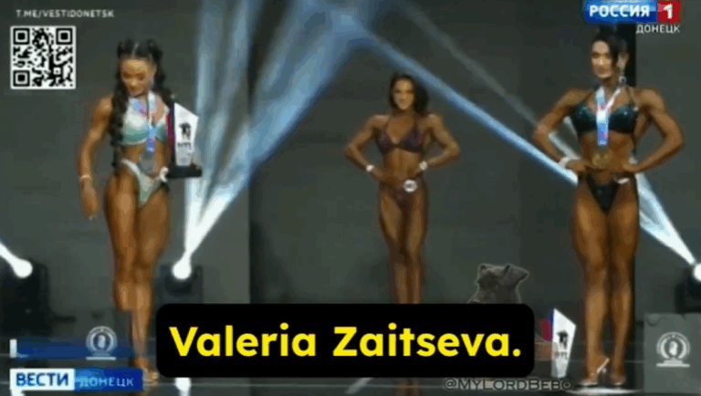 Βαλέρια Ζάιτσεβα: Η Ουκρανή από το Ντόνετσκ που κατέκτησε τον τίτλο στο ρωσικό bodybuilding