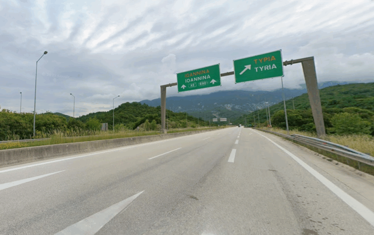 Εγνατία Οδός: Κυκλοφοριακές ρυθμίσεις έως 28 Δεκεμβρίου στο τμήμα από τον Ανισόπεδο Κόμβο Νεοχωρίου Παραμυθιάς έως τον Ανισόπεδο Κόμβο Τύριας