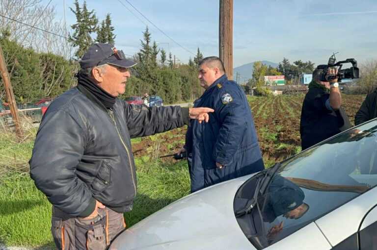 Θεσσαλονίκη: Ένταση μεταξύ αγροτών και αστυνομικών στα Πράσινα Φανάρια