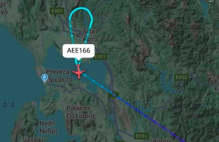 Καταιγίδα «μπλόκαρε» την πτήση Αθήνα – Ιωάννινα – Πάνω από τον Αμβρακικό η απόφαση επιστροφής