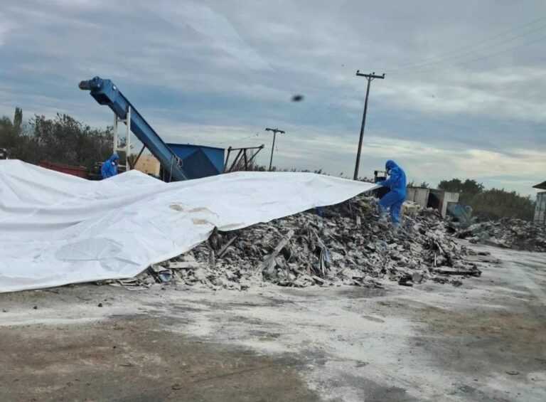 Στη δικαιοσύνη η υπόθεση των 600 τόνων αποβλήτων από την Κέρκυρα κοντά στον ποταμό Λούρο στην περιοχή της Γέφυρας Καλογήρου