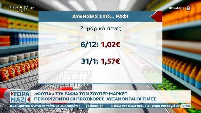 Ακρίβεια 2026: «Φωτιά» στα ράφια με το καλημέρα – Σοκ από τις τιμές στα ζυμαρικά