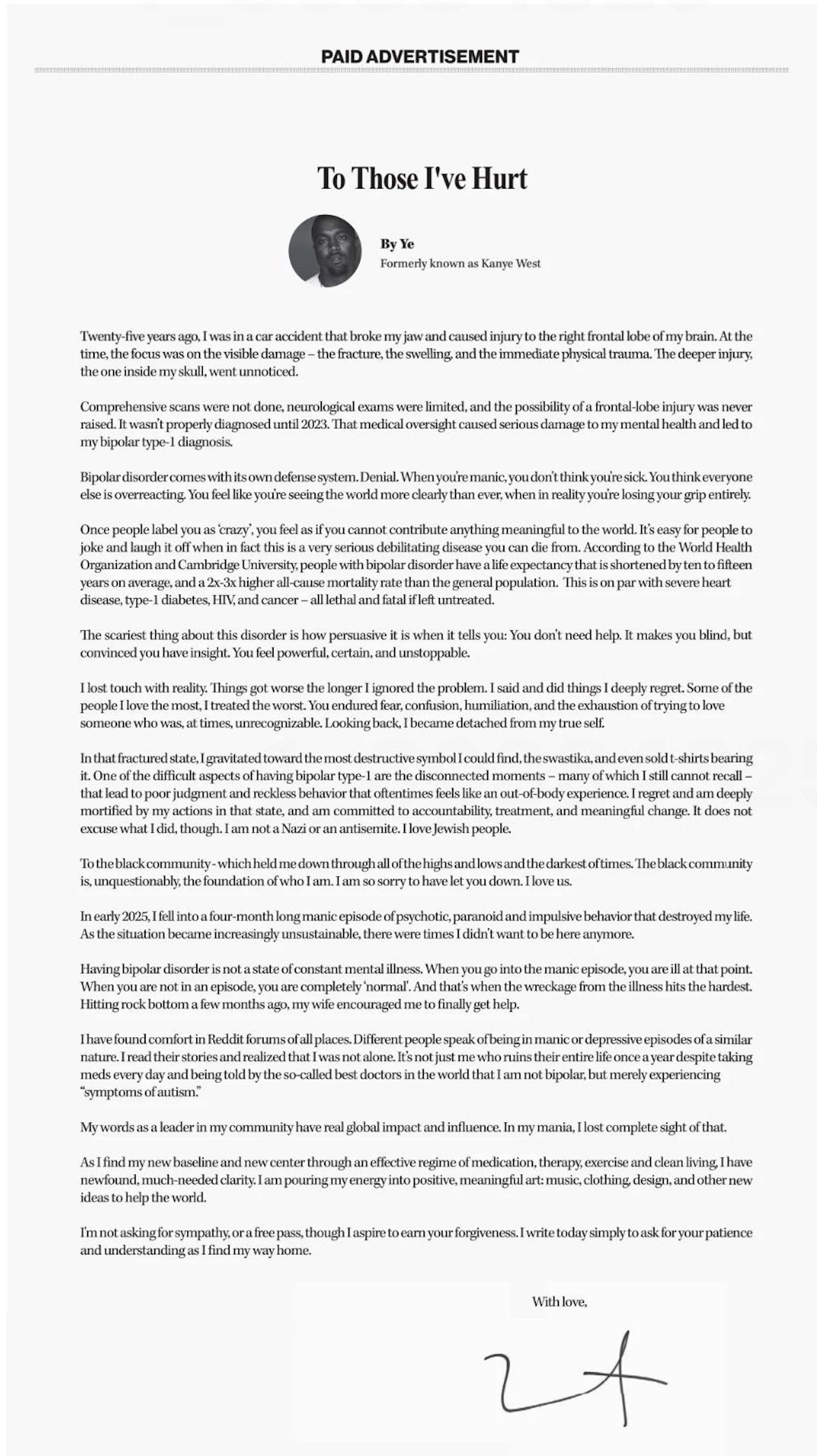 Kanye West Συγγνώμη Εβραίοι Ναζί