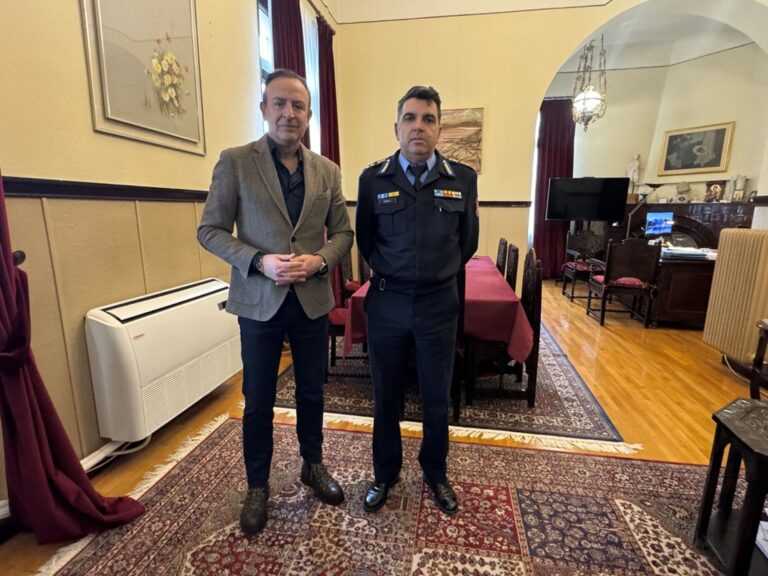 Ιωάννινα: Ο Θωμάς Μπέγκας υποδέχθηκε τον υποστράτηγο Ζώη Γιώτη τον νέο Συντονιστή των Πυροσβεστικών Υπηρεσιών της ευρύτερης περιοχής
