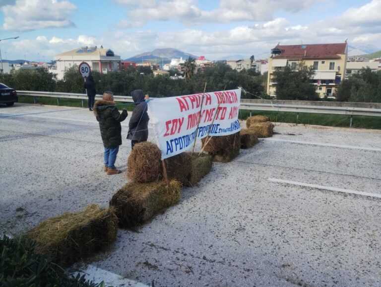 Θεσπρωτία: Μπλόκο στην Εγνατία στον κόμβο Γραικοχωρίου: Αγρότες «έκοψαν» στα δύο την πρόσβαση στο λιμάνι