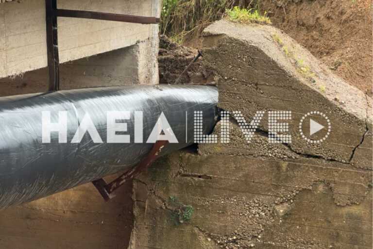 Πάνω από 60.000 κάτοικοι χωρίς νερό στην Ηλεία