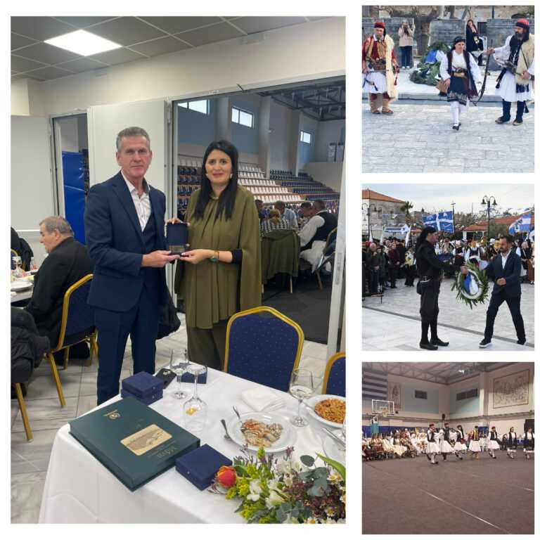 205 χρόνια ελευθερίας: Η αντιπροσωπεία της Πάργας στις εκδηλώσεις της Μάνης – Μια γροθιά για την ιστορική μνήμη του 1821