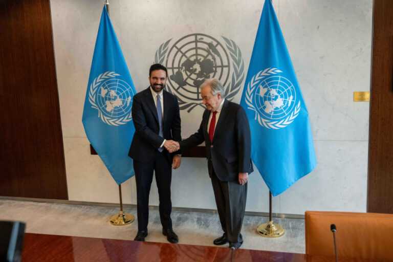 Συντάντηση Γκουτέρες – Μαμντάνι στην έδρα του ΟΗΕ στη Νέα Υόρκη